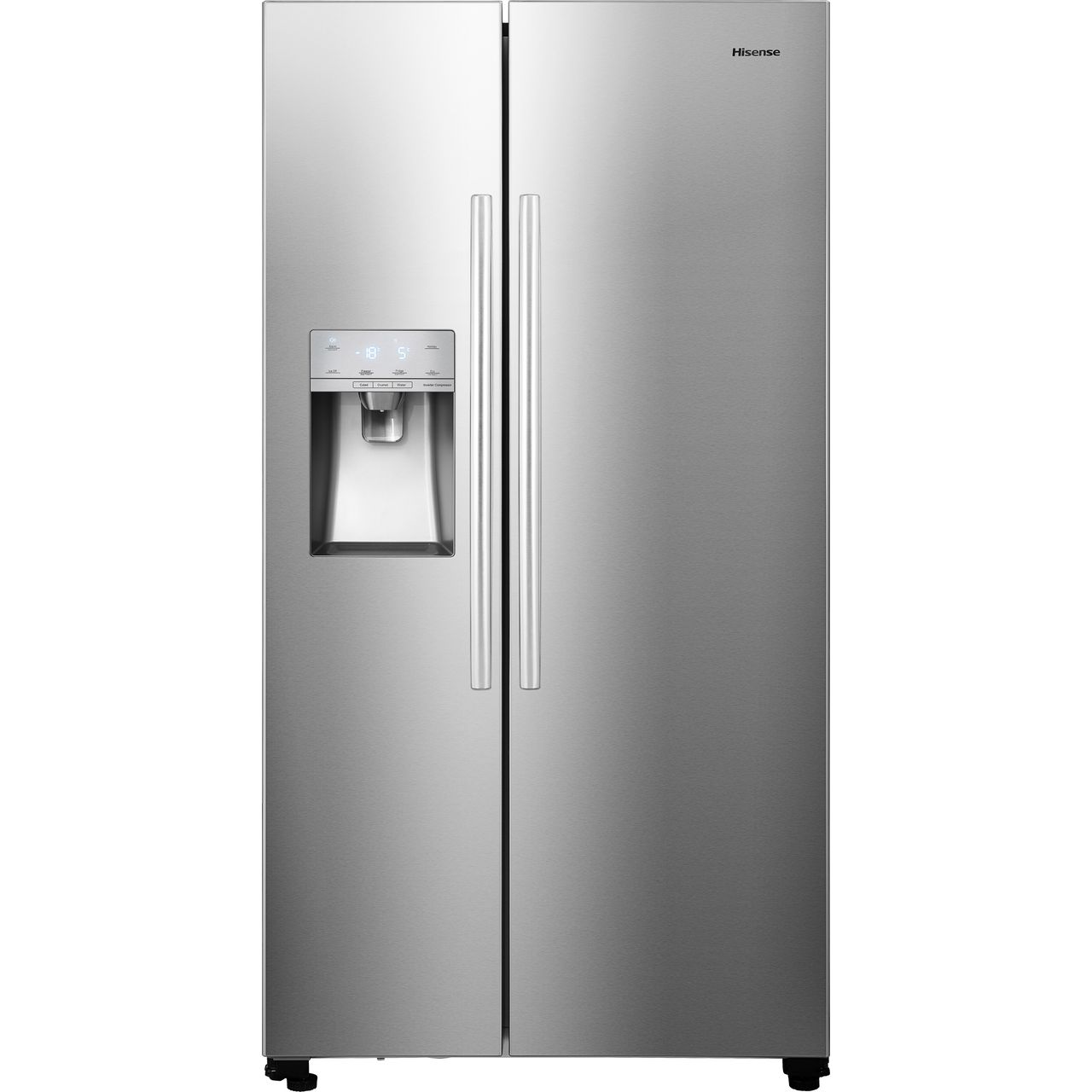 Hisense 562L American Fridge Freezer | RS694N4ICE | ao.com